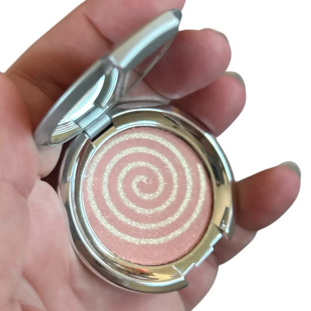SALE VTG Y2K Rocket City Cosmetics Mini Shimmer Powder Swirl Starry Starry Night